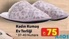 JUNO KADIN KUMAŞ EV TERLİĞİ